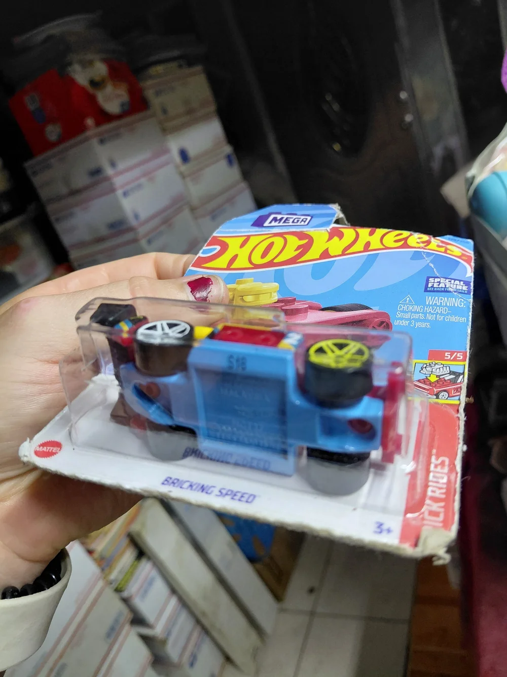 2023 Hot Wheels Bricking Speed from the Brick Rides series (5/5, collector numbe